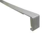 Łącznik wzdłużny parapetu metalowego - RAL 9010 biały