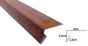 Listwa L do podbitki trapezowej T-8 - 0063 stal powlekana