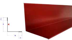 Kątownik wewnętrzny 90° do paneli elewacyjnych BRH