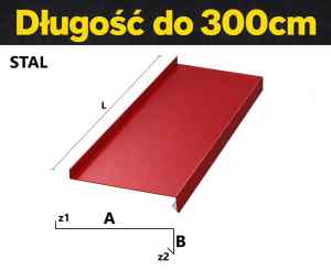 Parapet na wymiar stal powlekana max 3m
