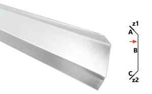 Listwa dociskowa TC27 tytan cynk