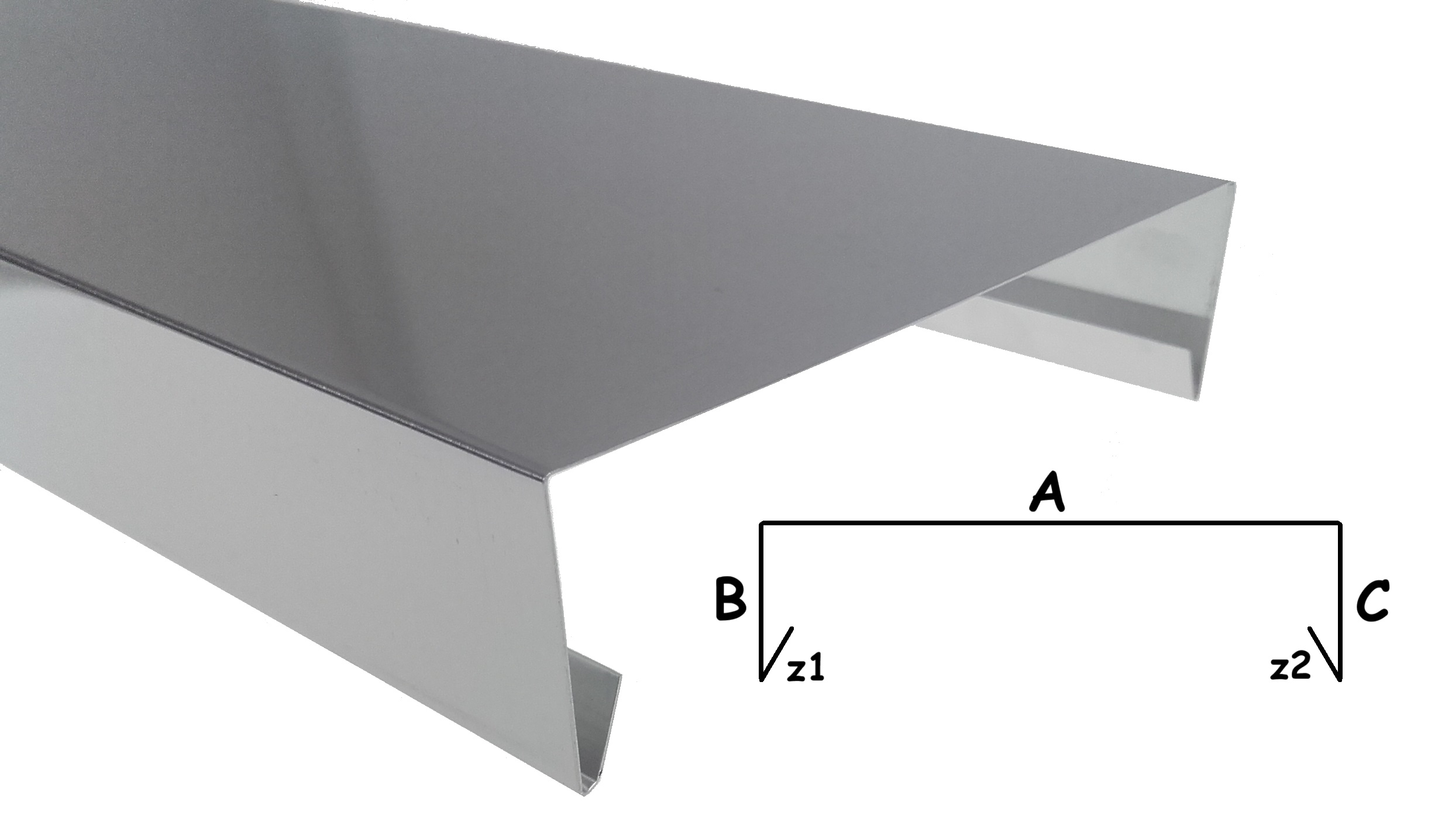 Obróbka attyki stal nierdzewna kwasiak
