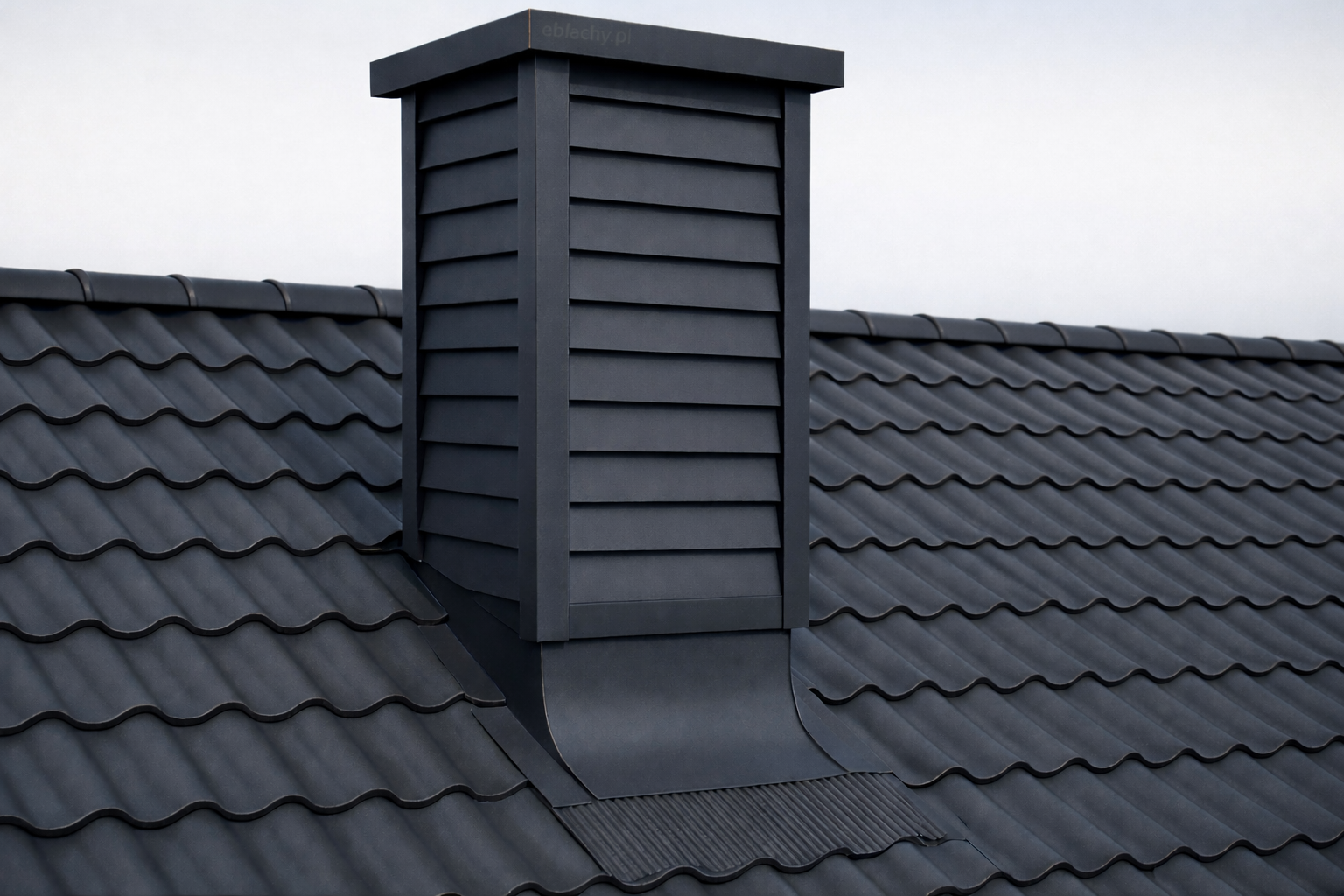 Obróbka komina gotowa - Jak uszczelnić komin