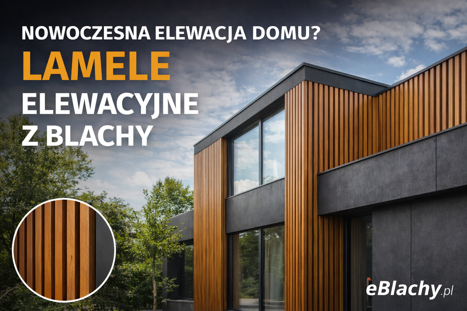 Lamele elewacyjne - nowoczesna fasada Producent