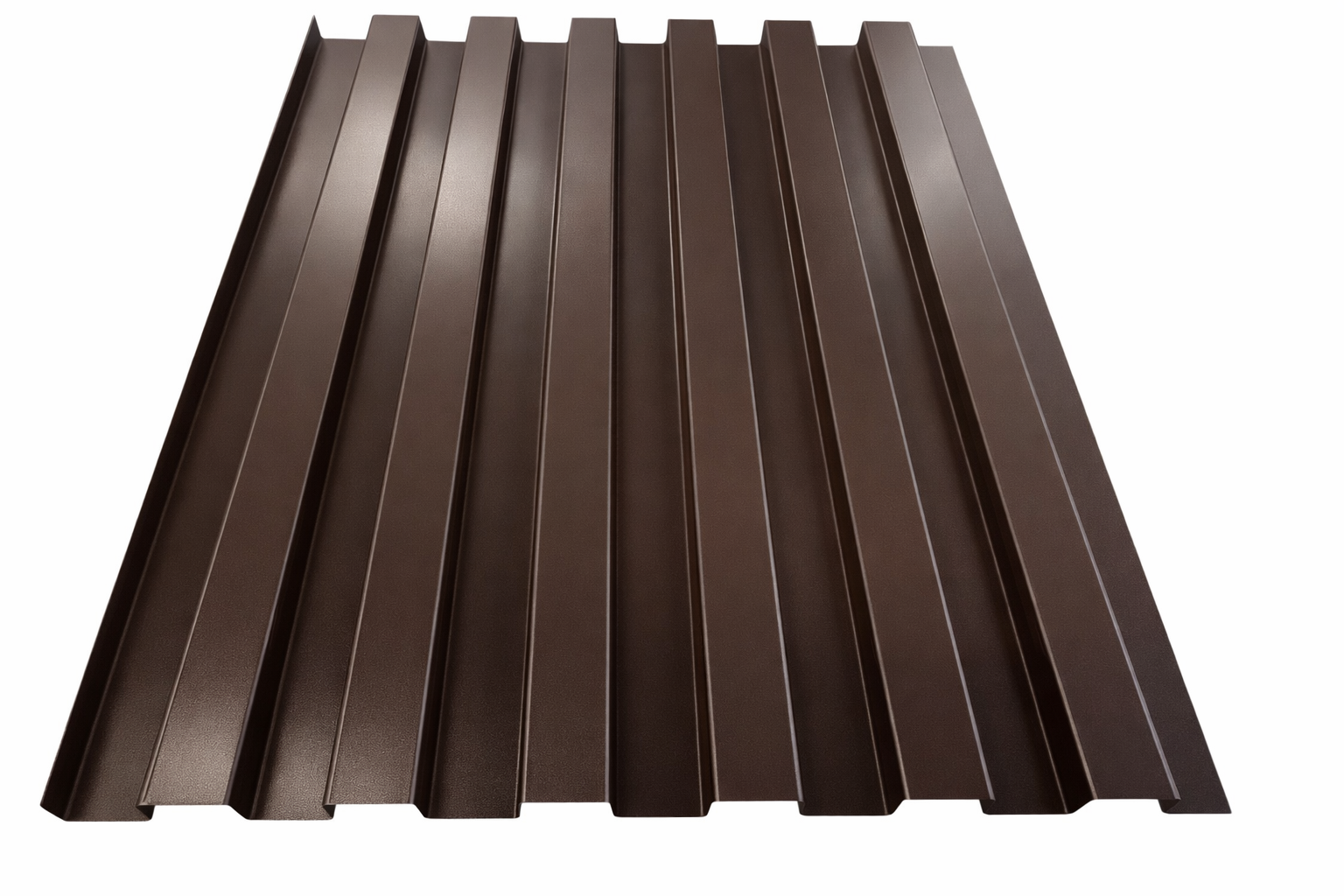 Nowoczesne pionowe deseczki z blachy na ścianę