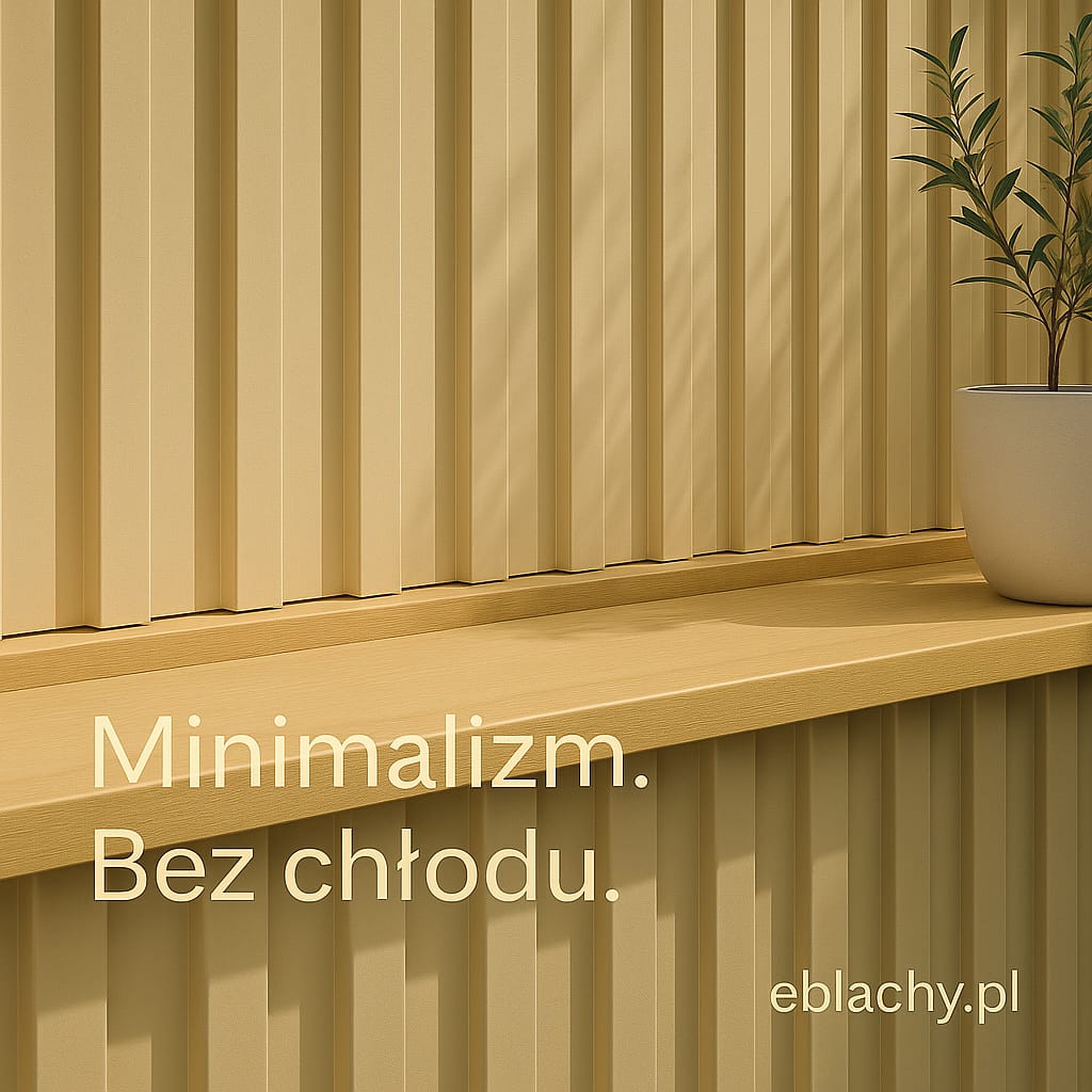 Nowoczesne elewacje z blachy - Producent lamelek