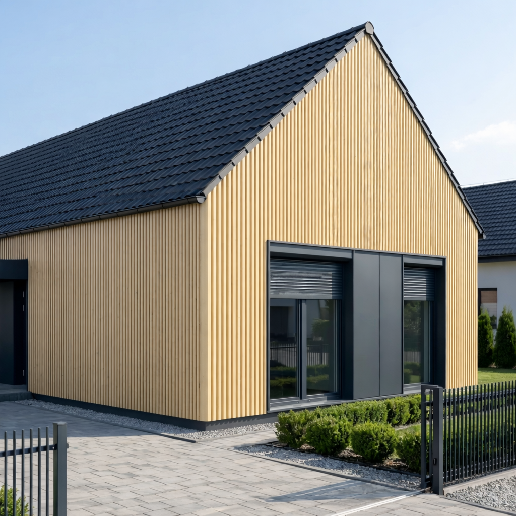 Lamele drewnopodobne deseczki - Dąb skandynawski jasny kolor