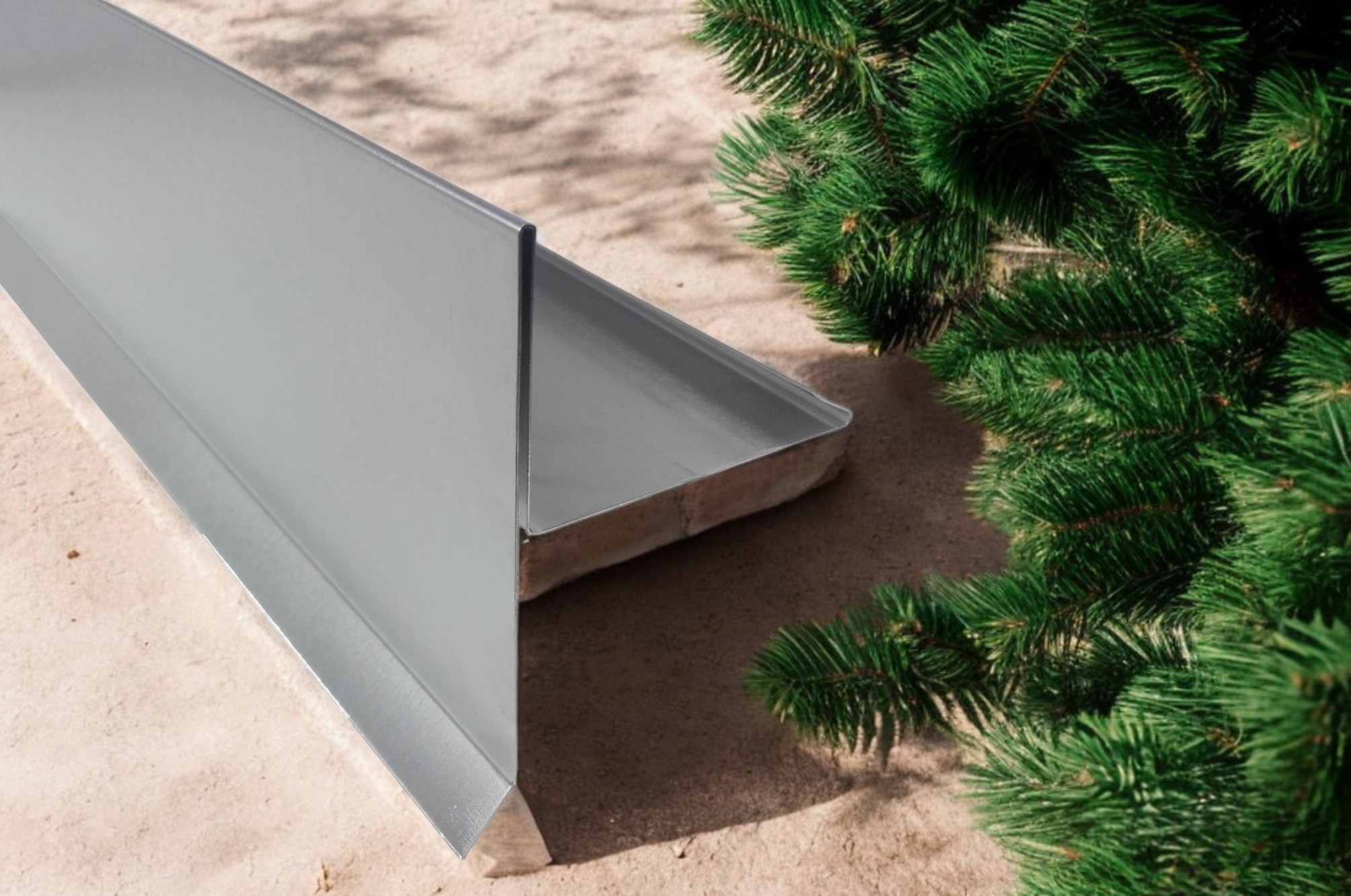 Wiatrownica pod dachówkę tytan cynk