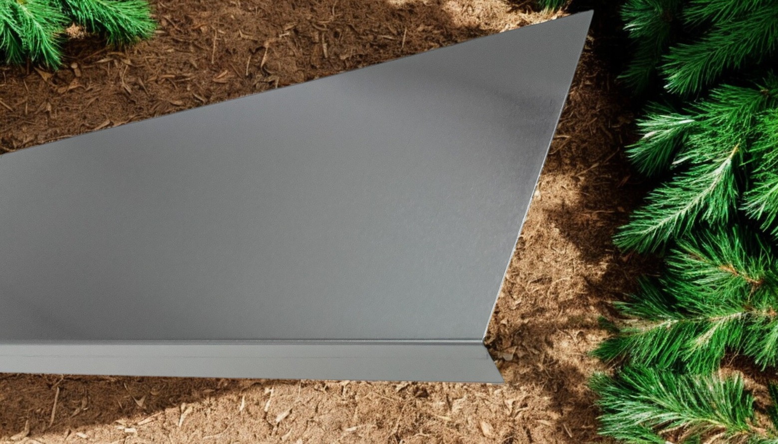 Obróbka deski krokwi tytan cynk