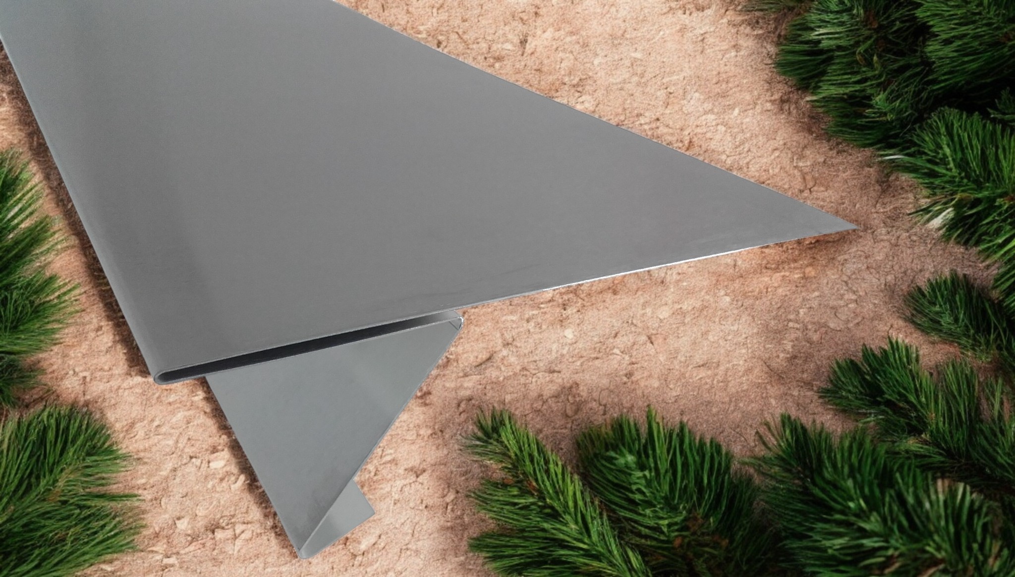 Pas nadrynnowy pod rąbek tytan cynk