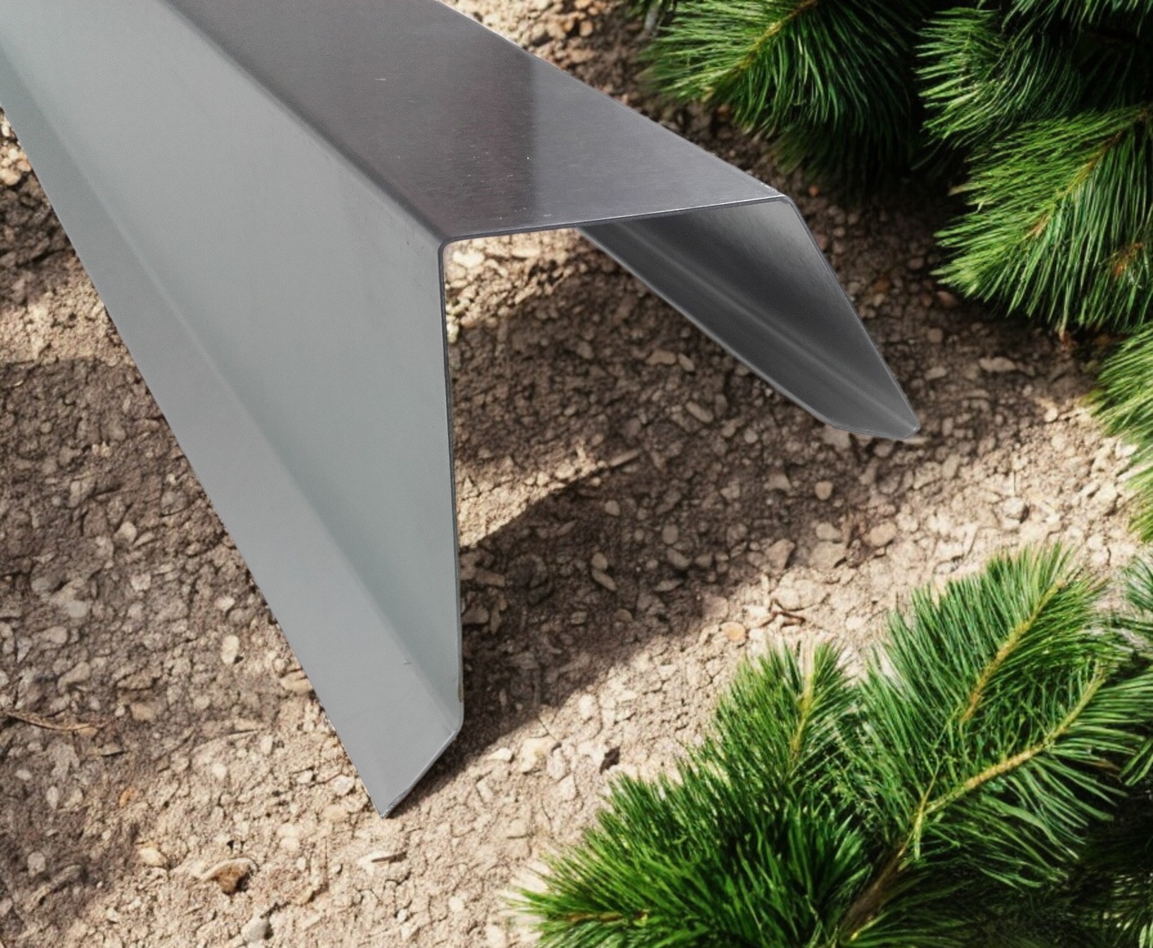 Wiatrownica na gont papę tytan cynk