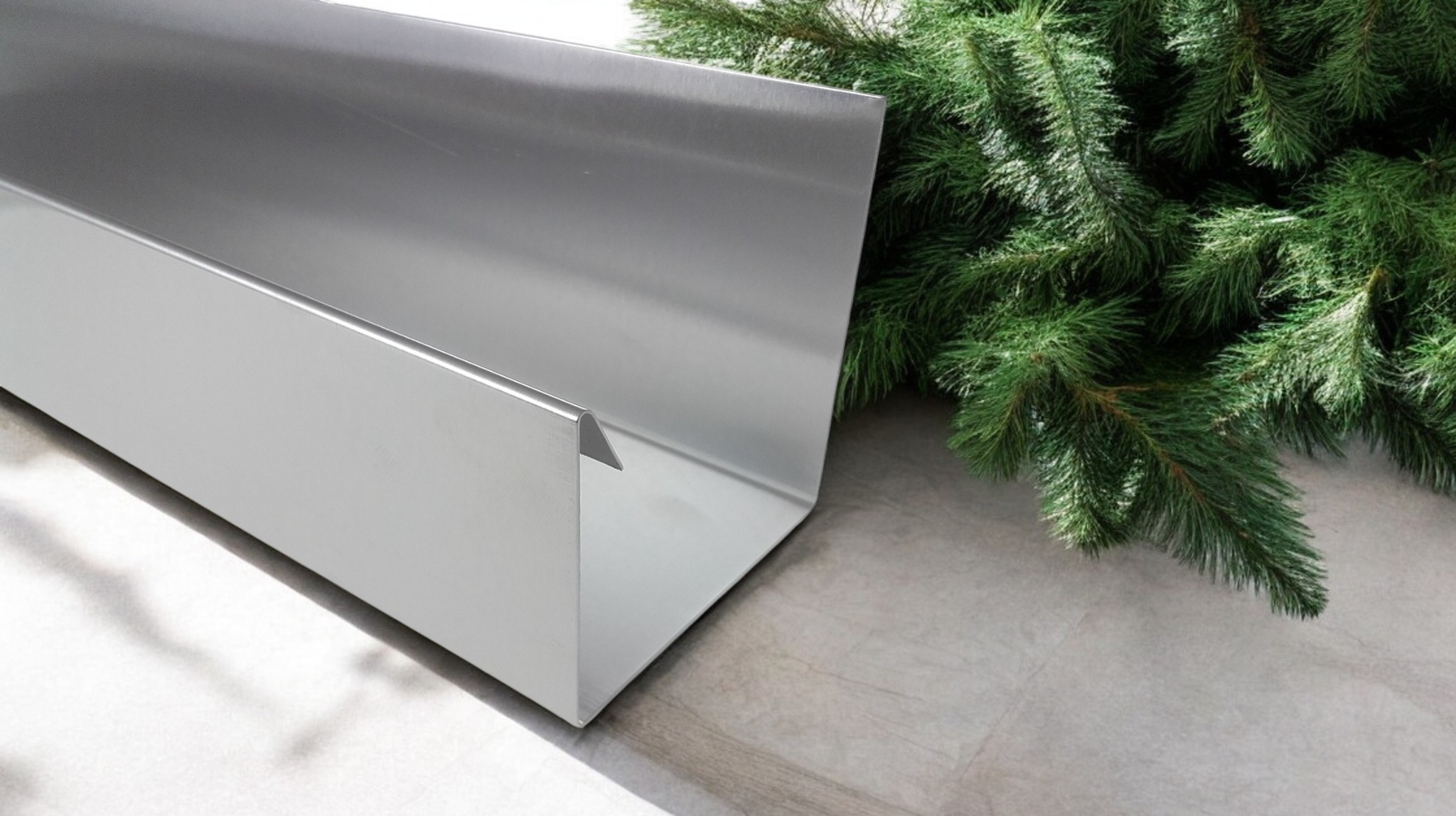 Rynna tytan cynk na balkon taras