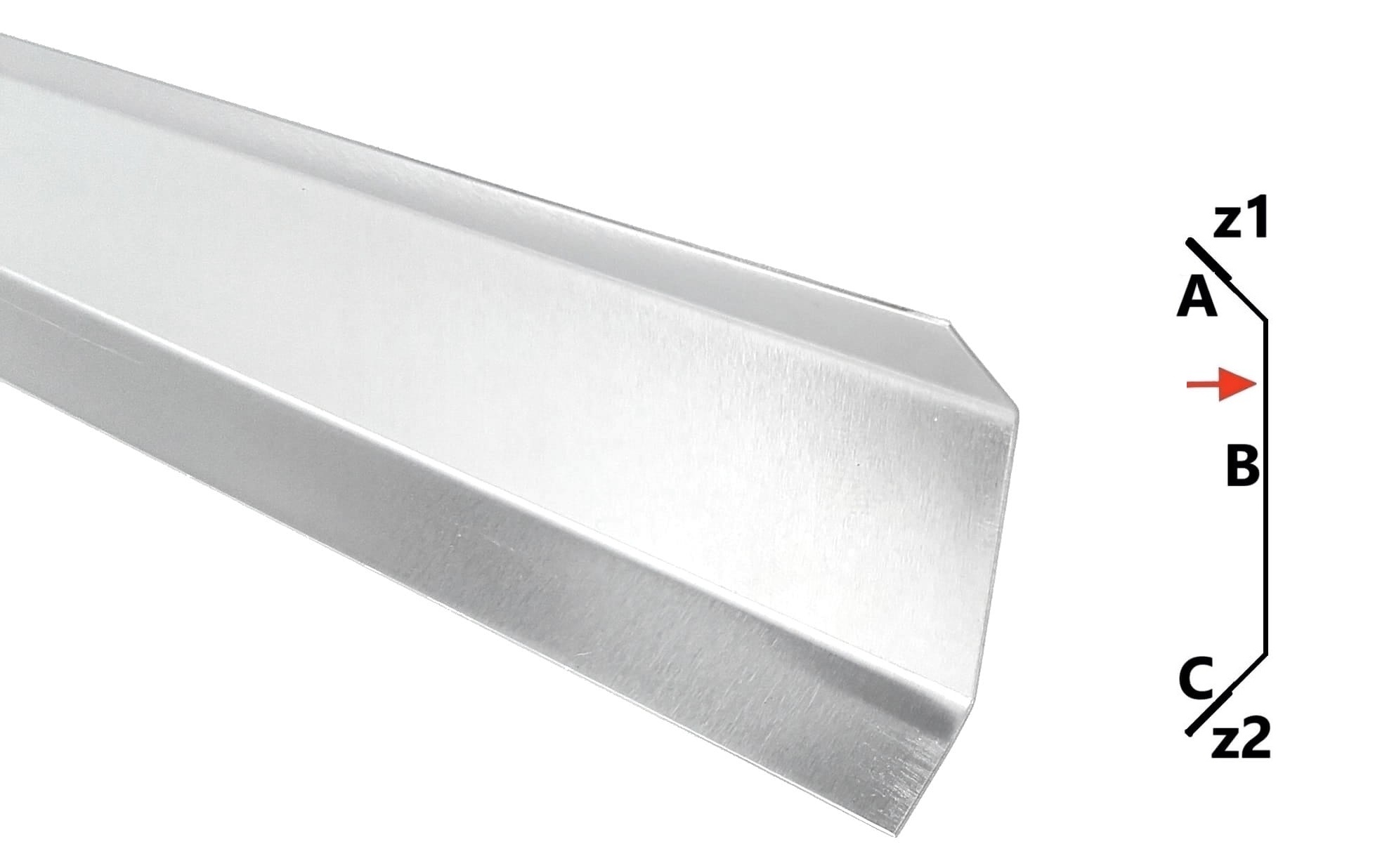 Listwa tytan cynk na wymiar komin ścianę