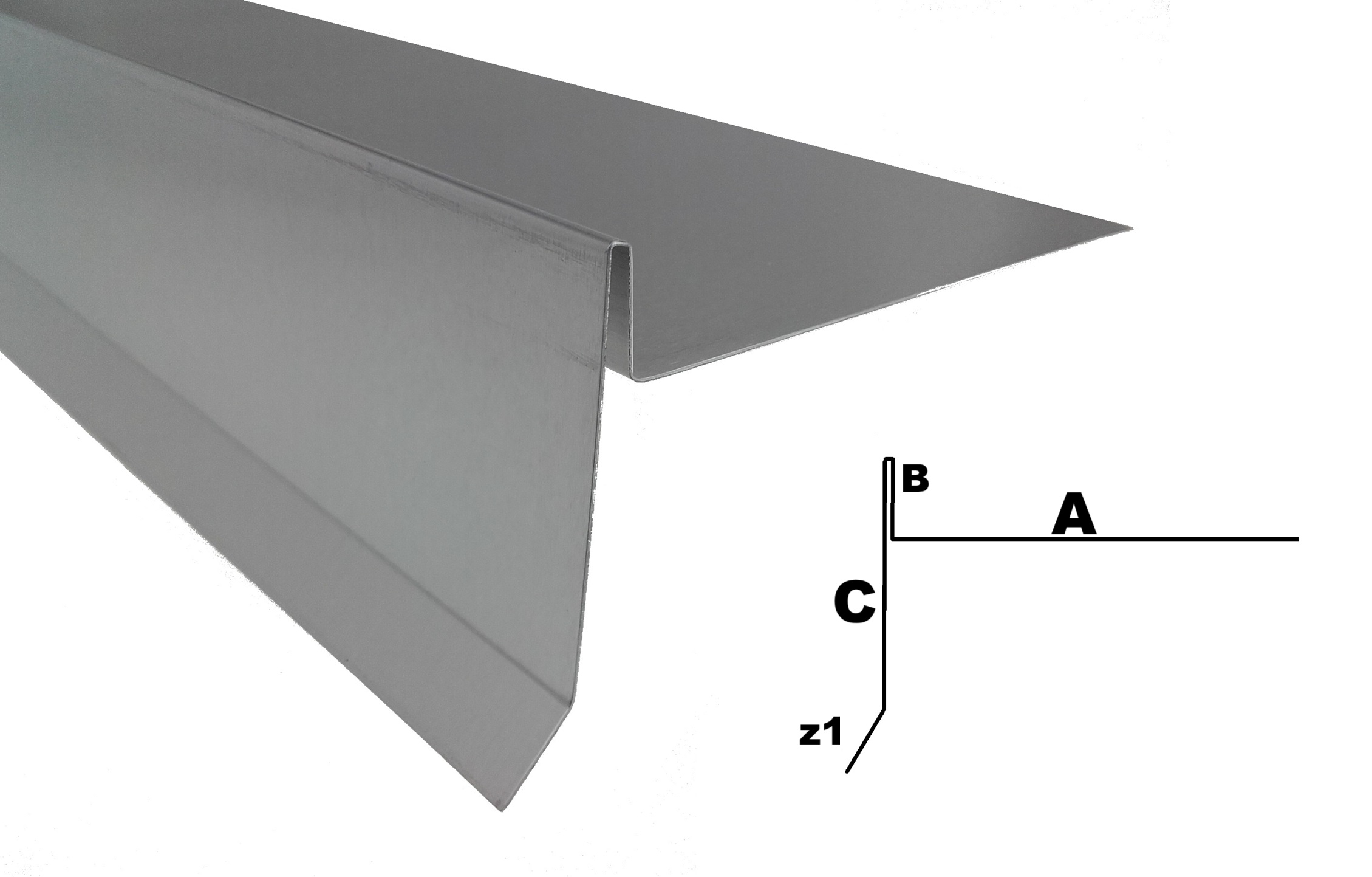 Wiatrownica pod gont papę tytan cynk