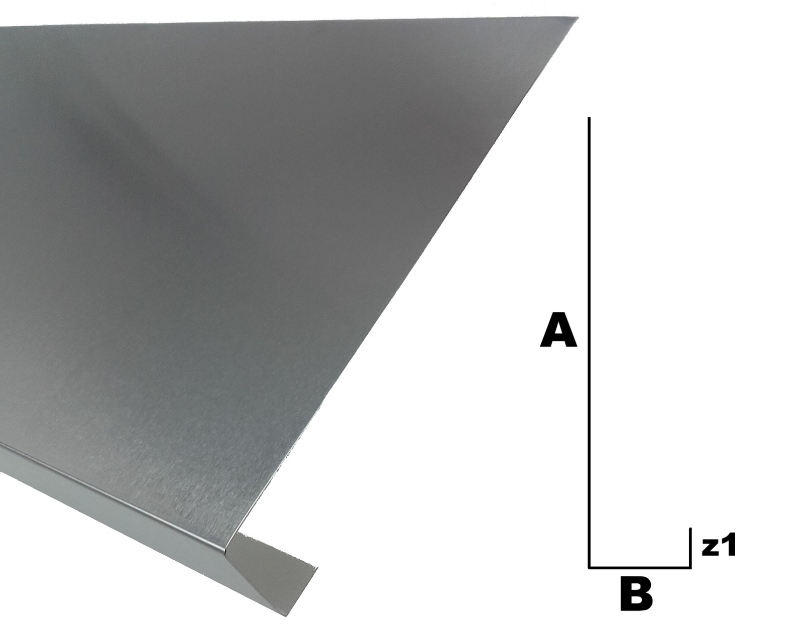 Deska czołowa tytan cynk