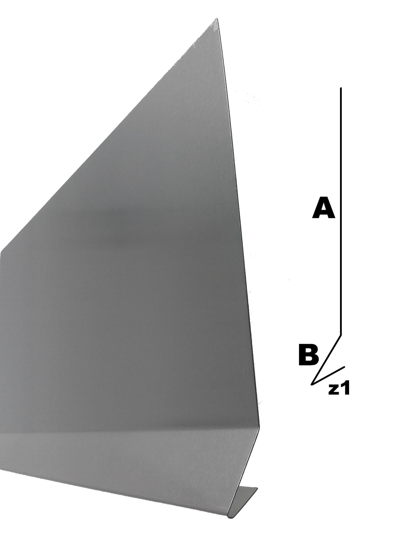 Obróbka krokwi deski tytan cynk