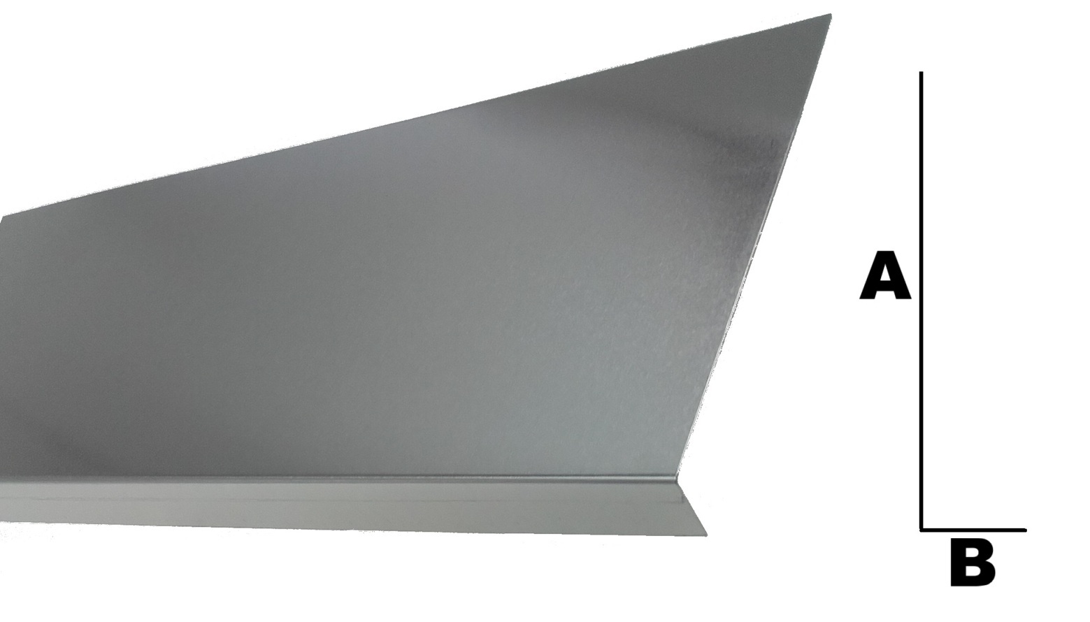 Obróbka deski czołowej krokwi tytan cynk