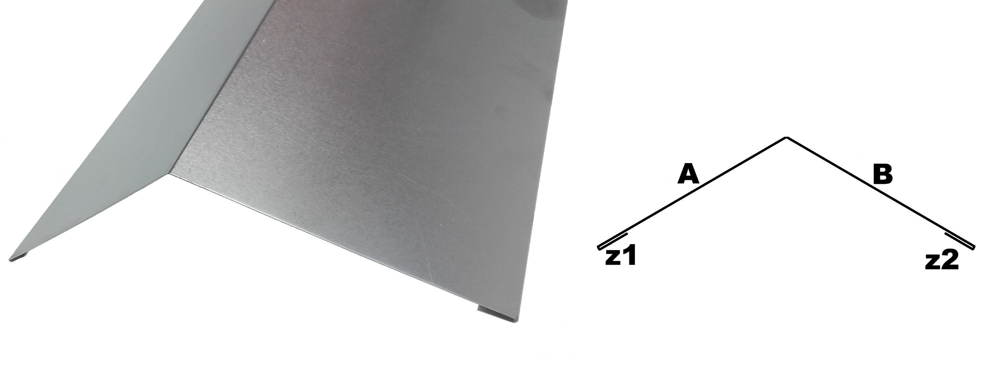 Gąsior dachowy tytan cynk