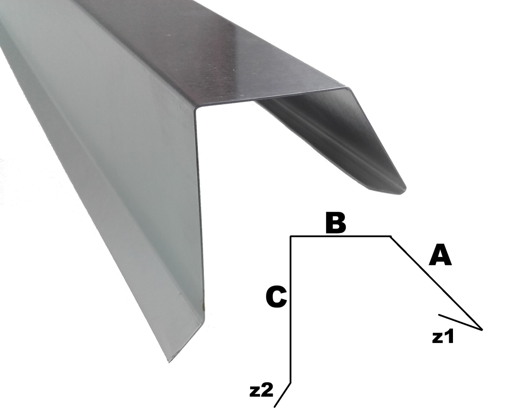 Wiatrownica tytan cynk