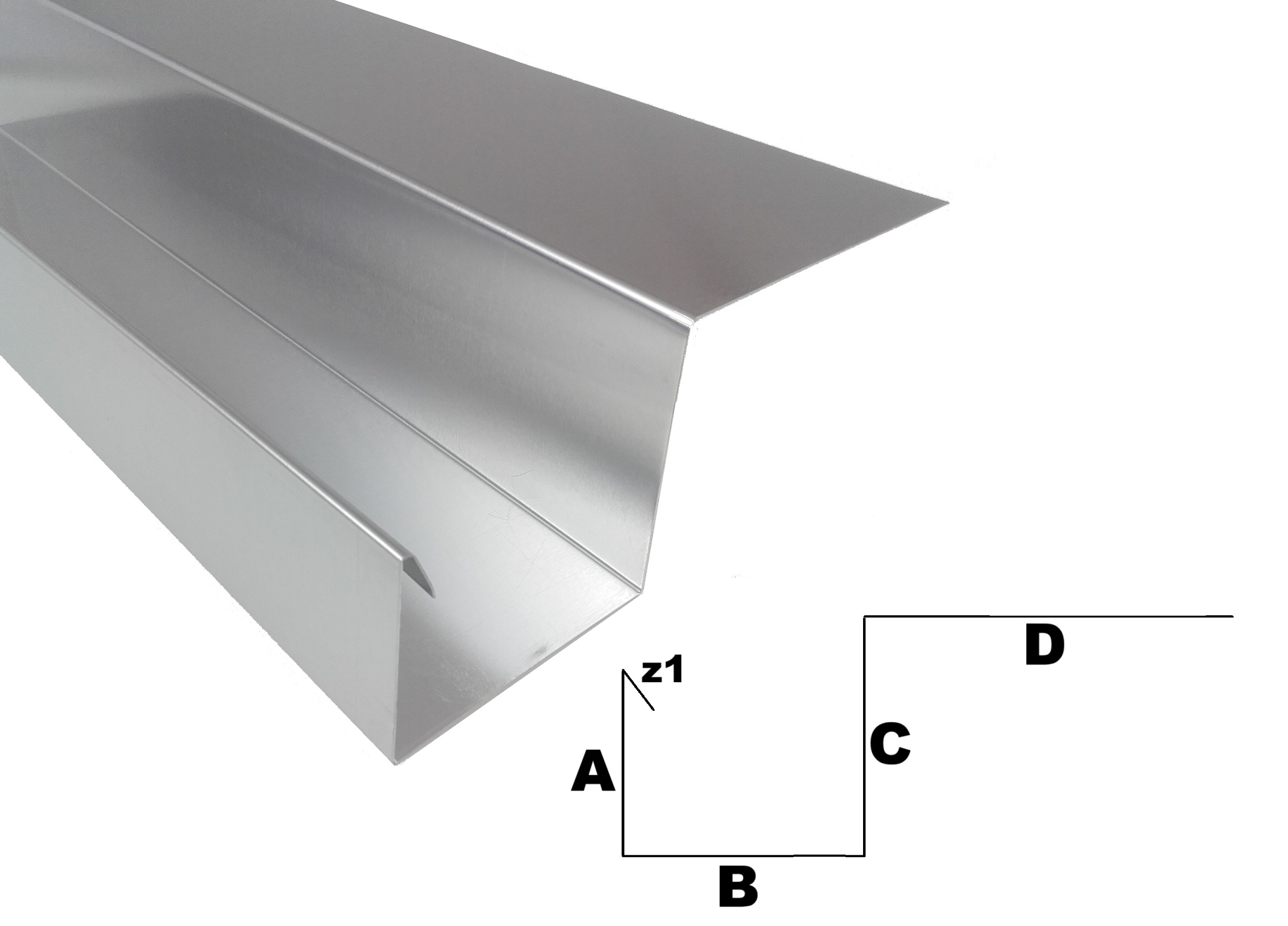 Rynna tytan cynk montaż od góry